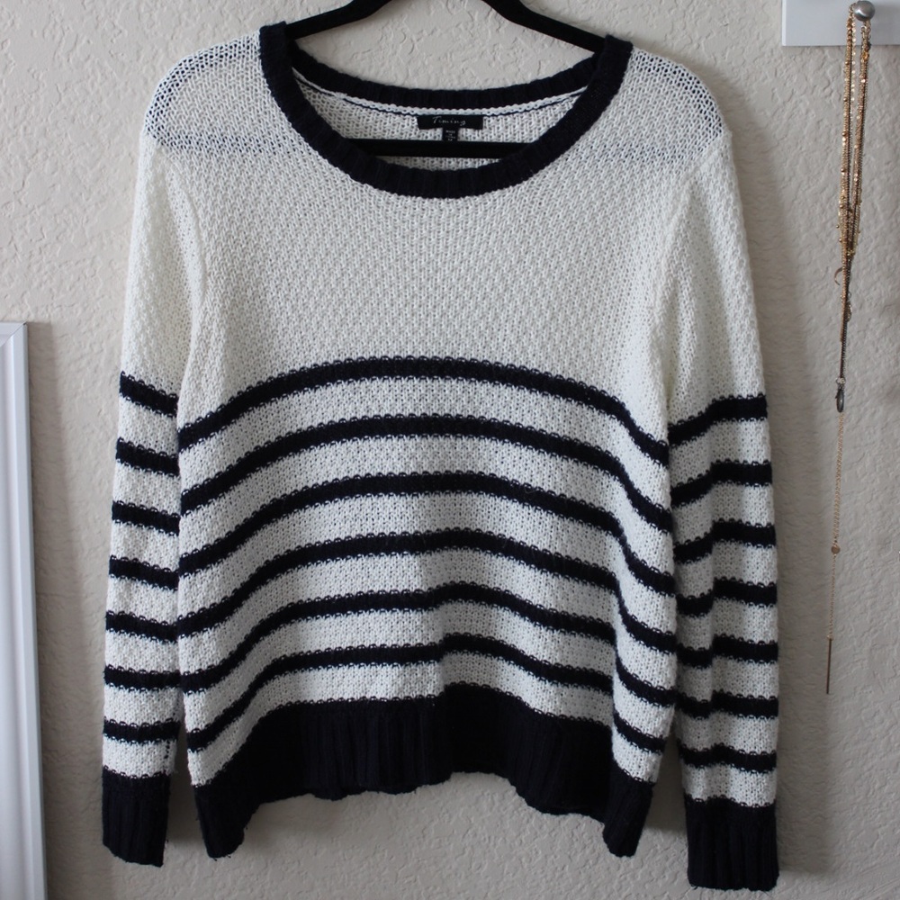 Knit Striped Sweater